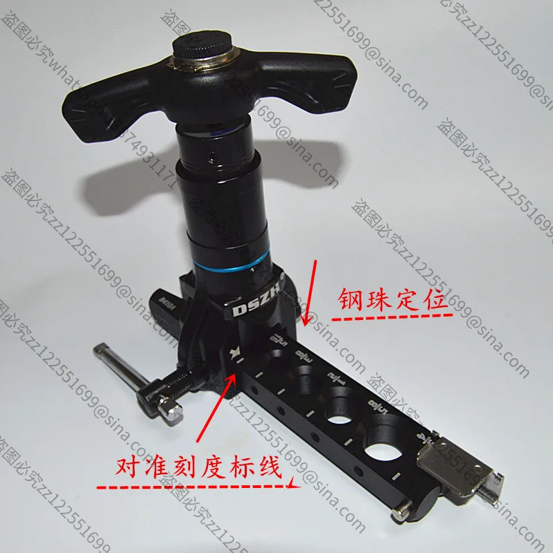 Suitable for Eccentric Flared Air Conditioner Copper Tube Bell Mouth Refrigeration Tool WK-806NL Male British Hand Electric Pipe