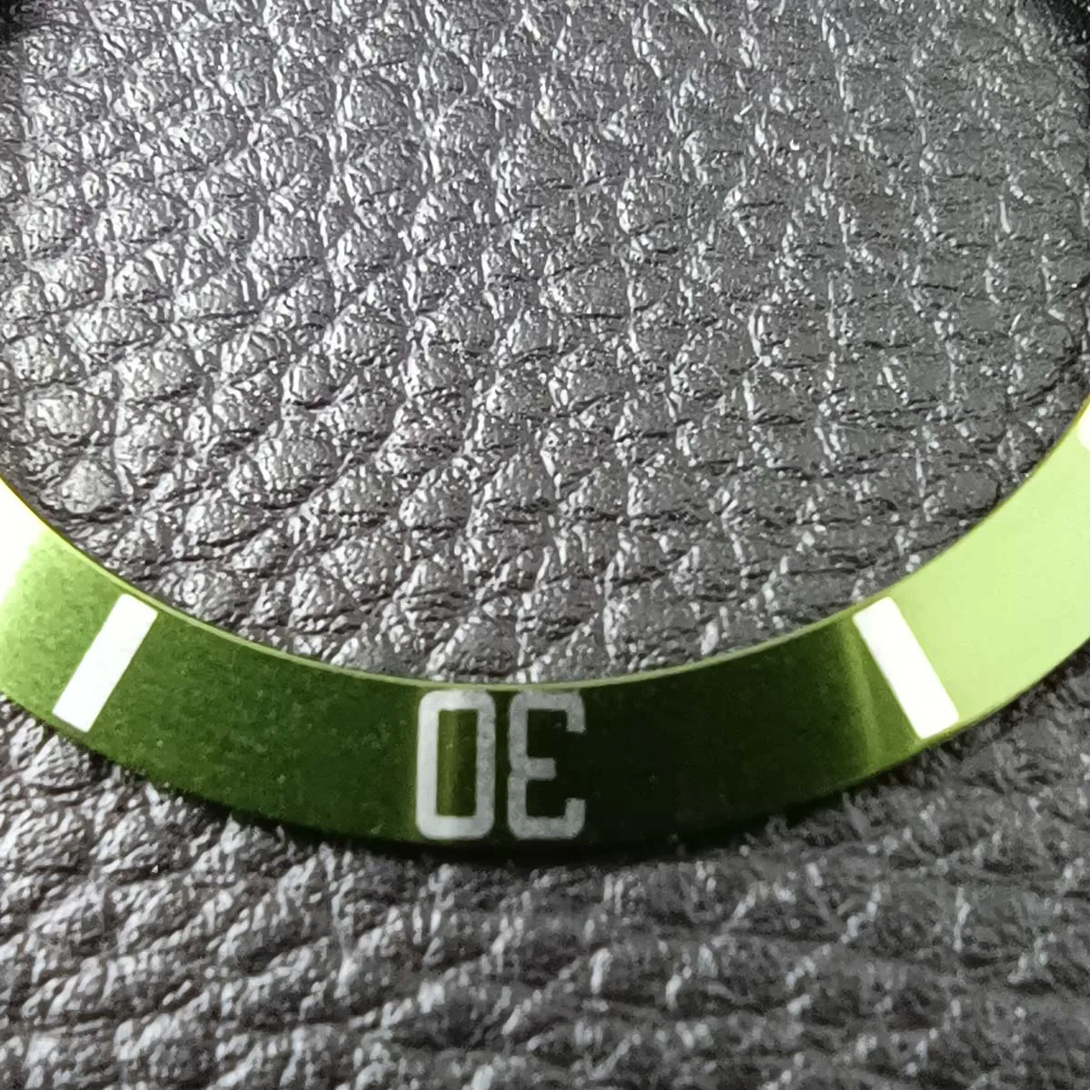 Sloping Aluminium Bezel Insert 37.5*30.5mm Replacement of Watch Accessories Parts Watch Cases Replace Accessory Watch Ring