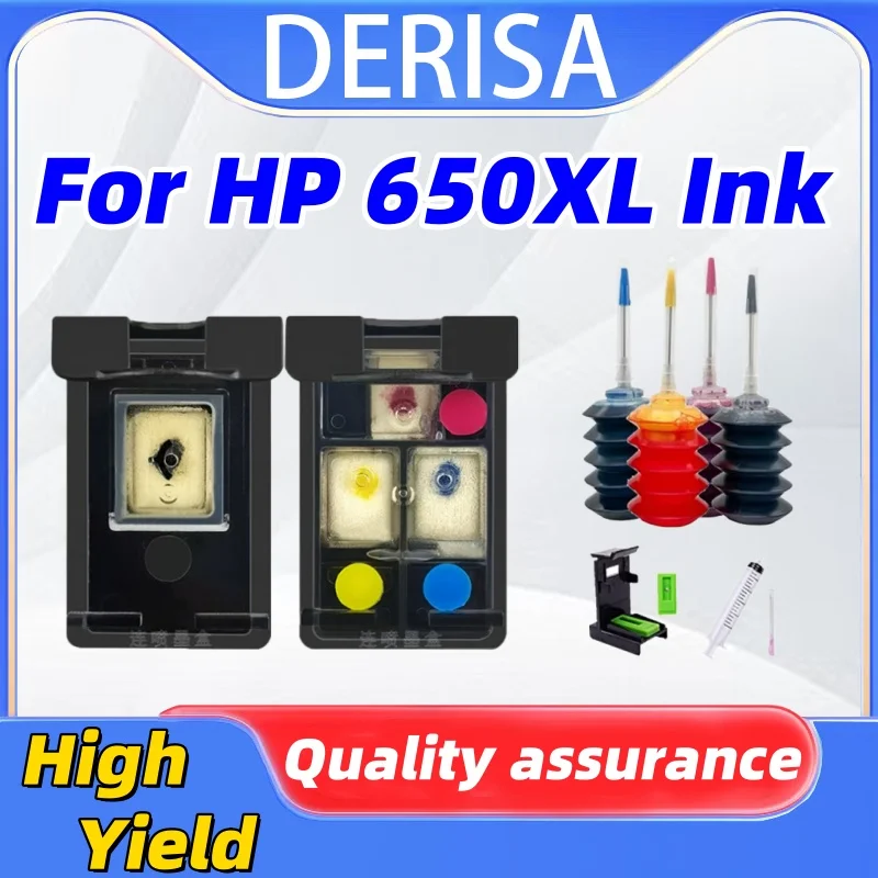 

650XL Remanufactured for HP 650 hp650 Cartridge for hp Deskjet 1010 1014 1015 1016 1018 1510 1515 1516 1518 2540 2545 2546 2548