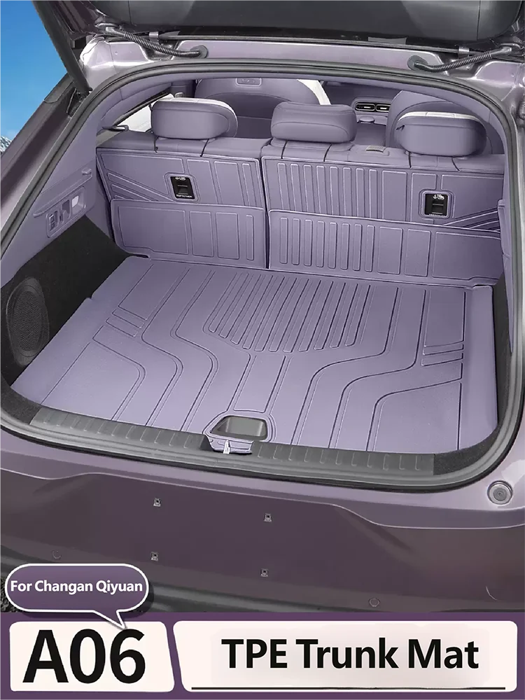 

For Changan Qiyuan Nevo A06 2026 2027 TPE Trunk Mat Waterproof and Wear-resistant Automotive Interior Accessories