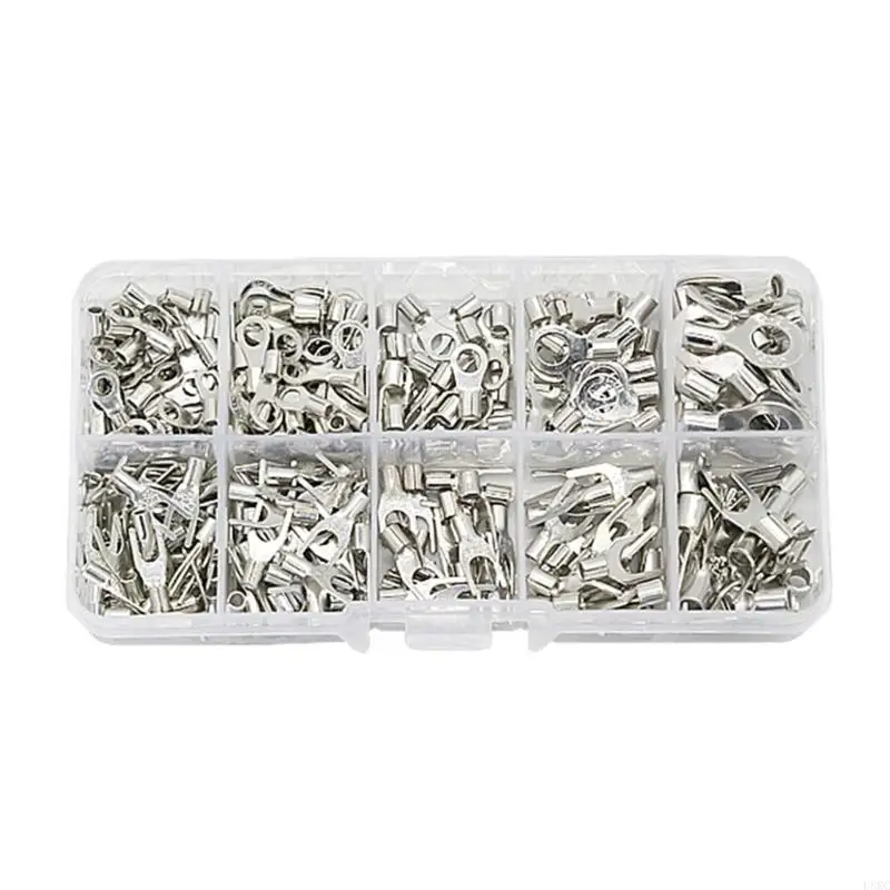 L8RC 320pcs/set Wire Connection Pack Wire Terminals Connectors with Storage Essential