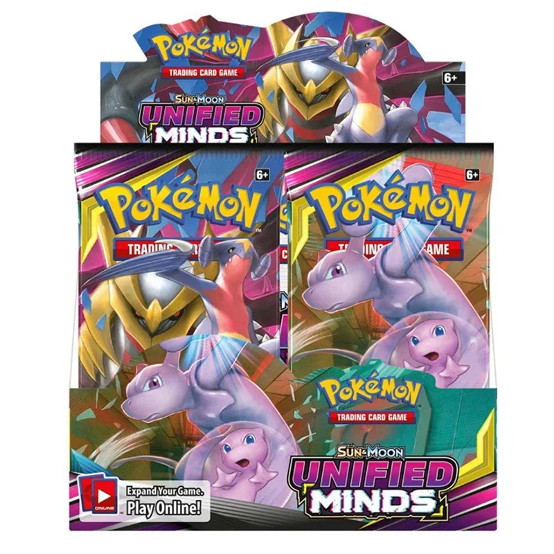 

324pcs card Pokemon TCG: Sun & Moon UNIFIED MINDS Sealed Box Collectible Trading battle pokemon Card Set Child Toys