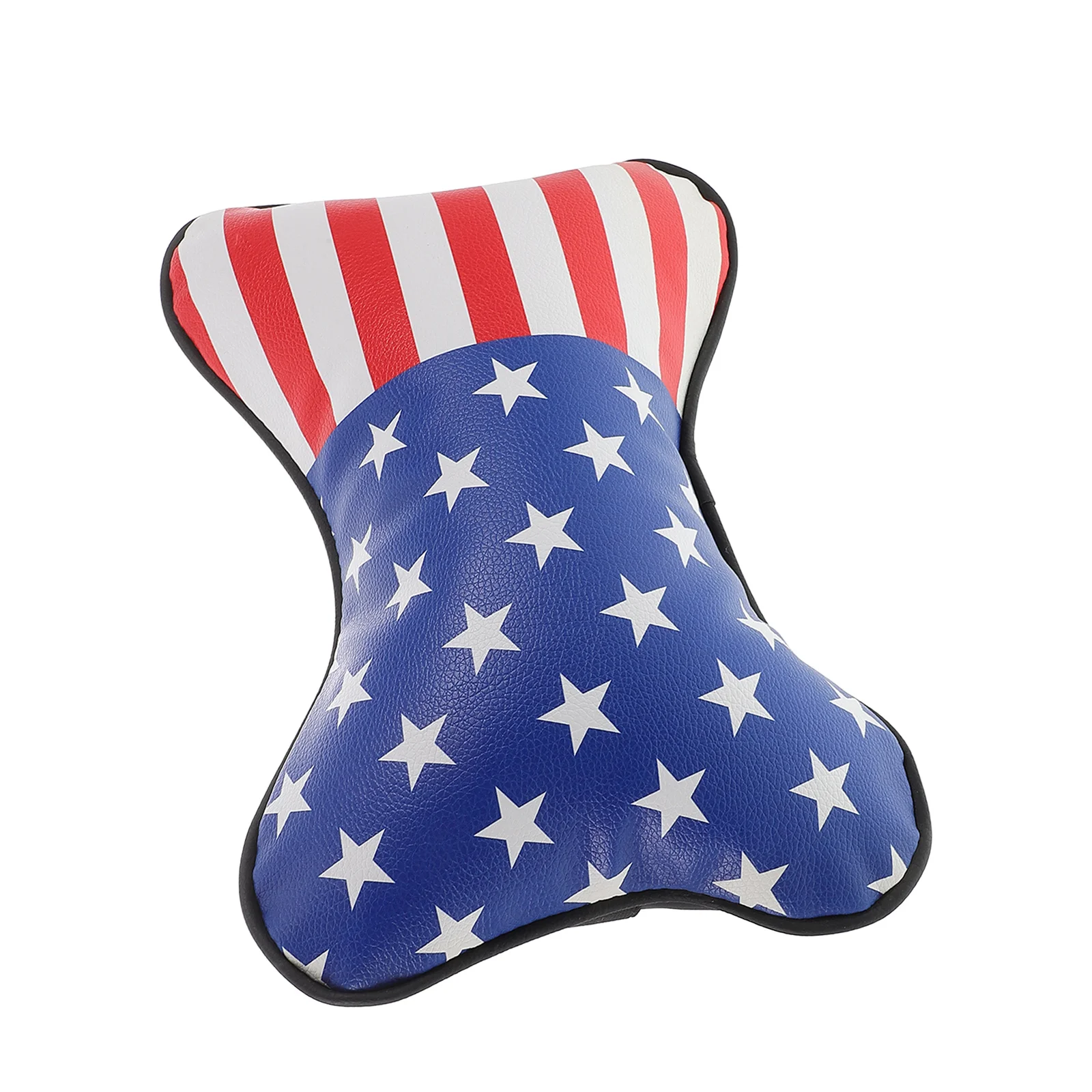 

Car Headrest Pillow Cute Us Flag Star Style Automotive Neck Support Cushion Comfortable Car Seat Neck Pillow for Driving Travel
