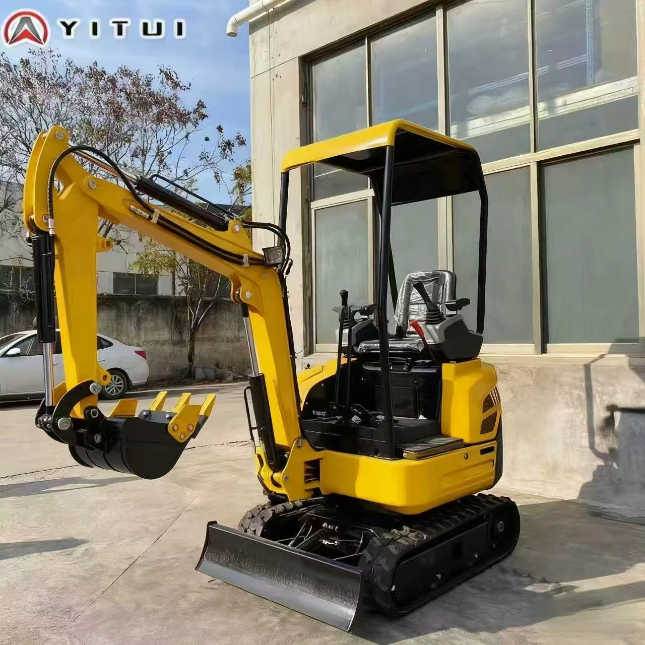 حفار هيدروليكي صغير مخصص سهل التشغيل حفار مدمج لمالك المنازل والشركات الصغيرة Ce Epa Euro 5 #4