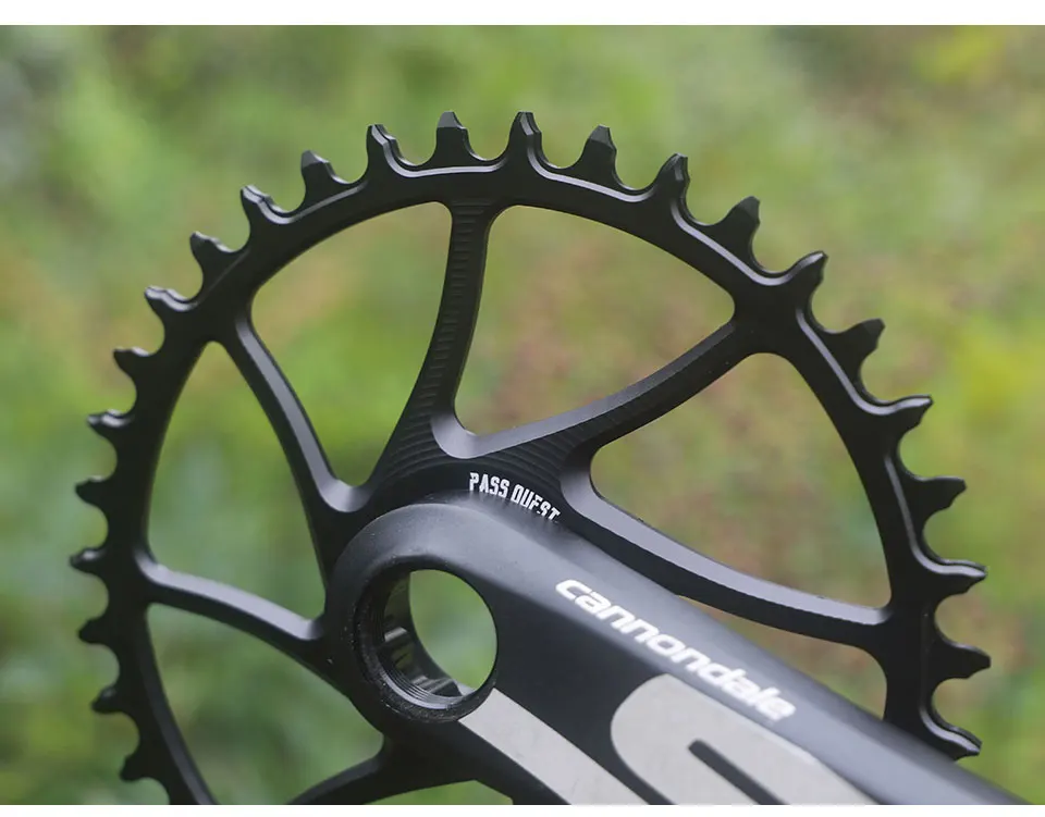 Pass Quest For CANNONDALE si ss 0mm 3mm Offset Bike Chainwheel 28T 30T 32T 34T 36T 38T 40T 42T bicycle Chainrings mtb Bike parts