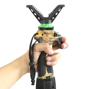 حامل ثلاثي القوائم للصيد قابل للتعديل بارتفاع ، عصا تصوير كاميرا مموهة ، رأس على شكل نير V ، تصوير خارجي أعلى 10 مبيعات لحامل ثلاثي القوائم لبندقية الصيد - رقم 4