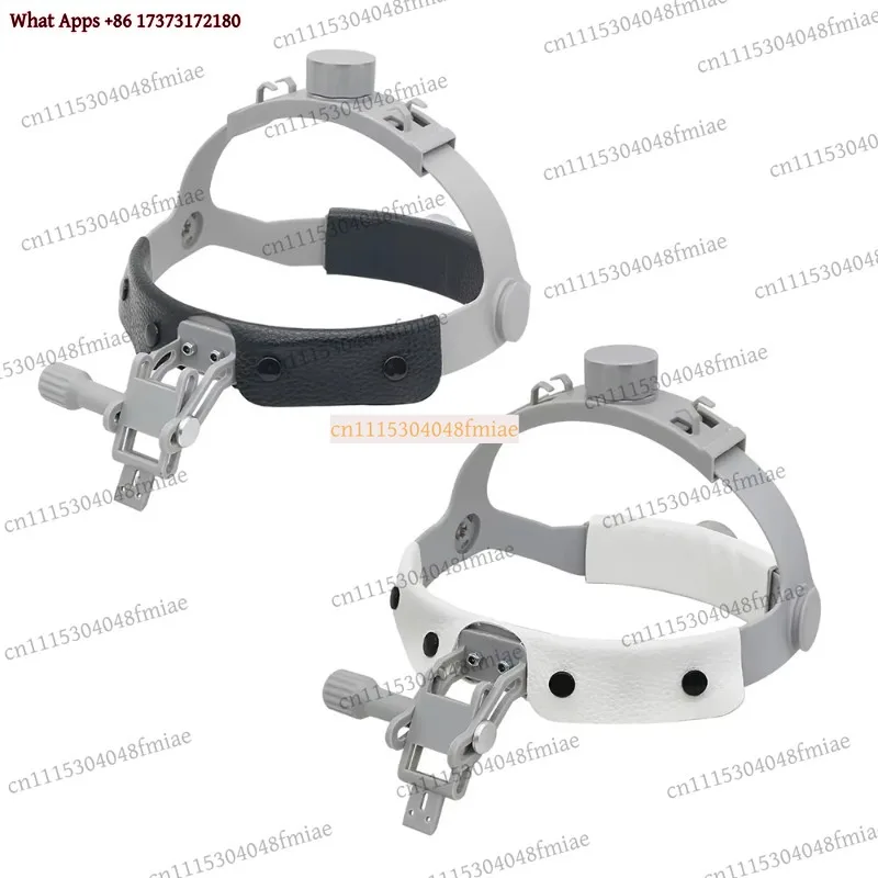 White/Black Light Weight Adjustable Medical Oral ENT Magnifier Dental Headlight Helmet