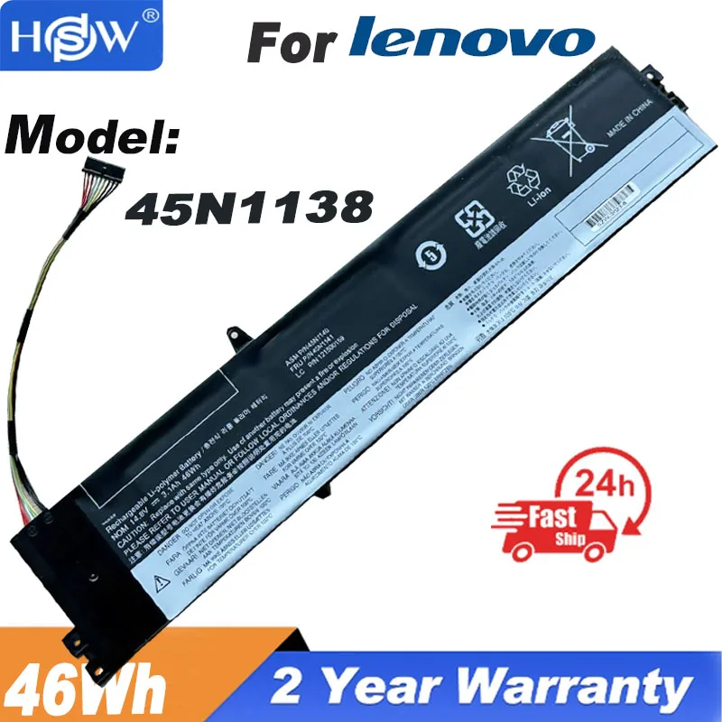 14.8V 46WH New Original 45N1138 45N1139 45N1140 45N1141 OEM Laptop Battery For Lenovo ThinkPad S3 S431 S440 V4400u 121500158