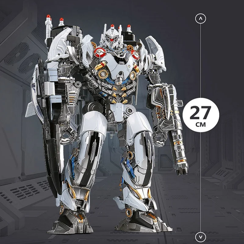 BMB Transformation Robot LS01 LS-01 Oversize 27cm Alloy TF Nitro Zeus Plane Film Anime Action Figure Model Toys --NO Purple Hose