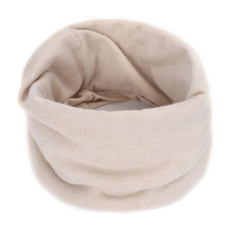 Neue Kaschmir Winter Schal für Jungen Mädchen Frauen Männer Gestrickte Schals Unisex Elastische Schalldämpfer Kinder Herbst Häkeln Baby Schal