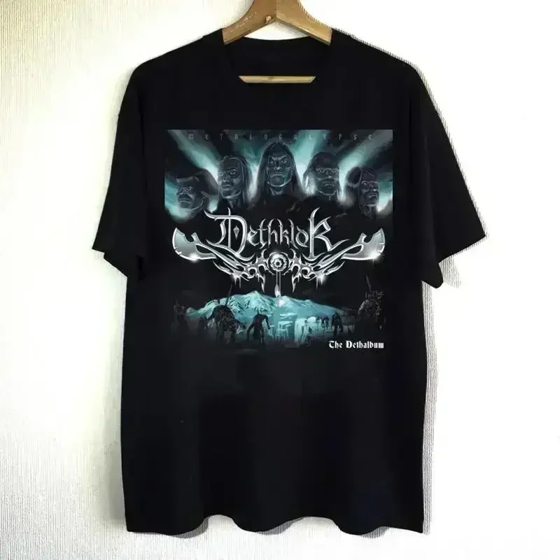 Dethklok Band The Dethalbum Album T Shirt Cotton For S 5Xl Kk04