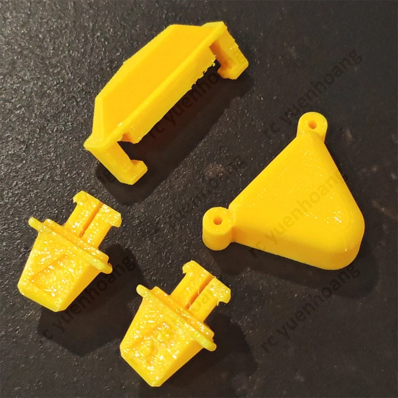 For SpeedyBee Bee25 FPV Drone Model Anti-Skid Foot Pad​ Shark Fin SMA Interface Protective Cover 3D Printed Modified Accessories