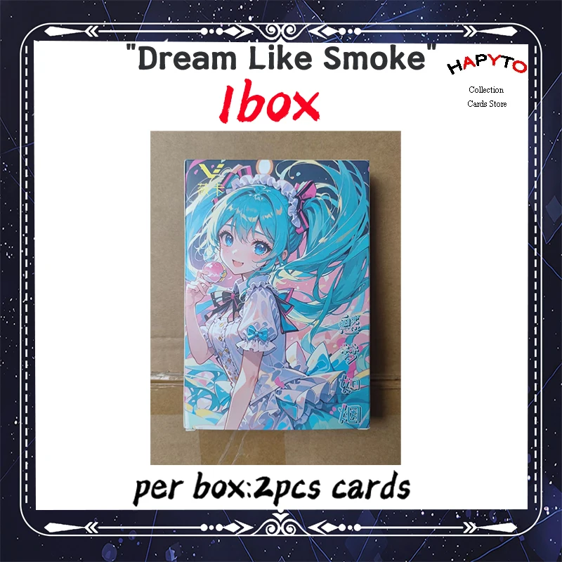 

2025 Newest Dream Like Smoke A6 Size Goddess Collection Card Anime Board Doujin Booster Box Rare SSP LSP Card Toy Gifts