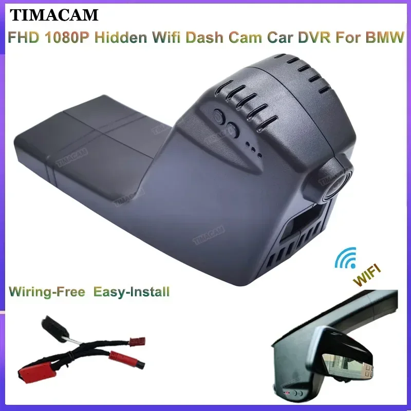 

TIMACAM For BMW X4 G02 F98 X3M X4M X6 X7 F16 G07 F23 F97 7 8 Series G14 G15 G16 Z4 G29 F02 Wifi Car DVR 1080P Dash Cam Camera