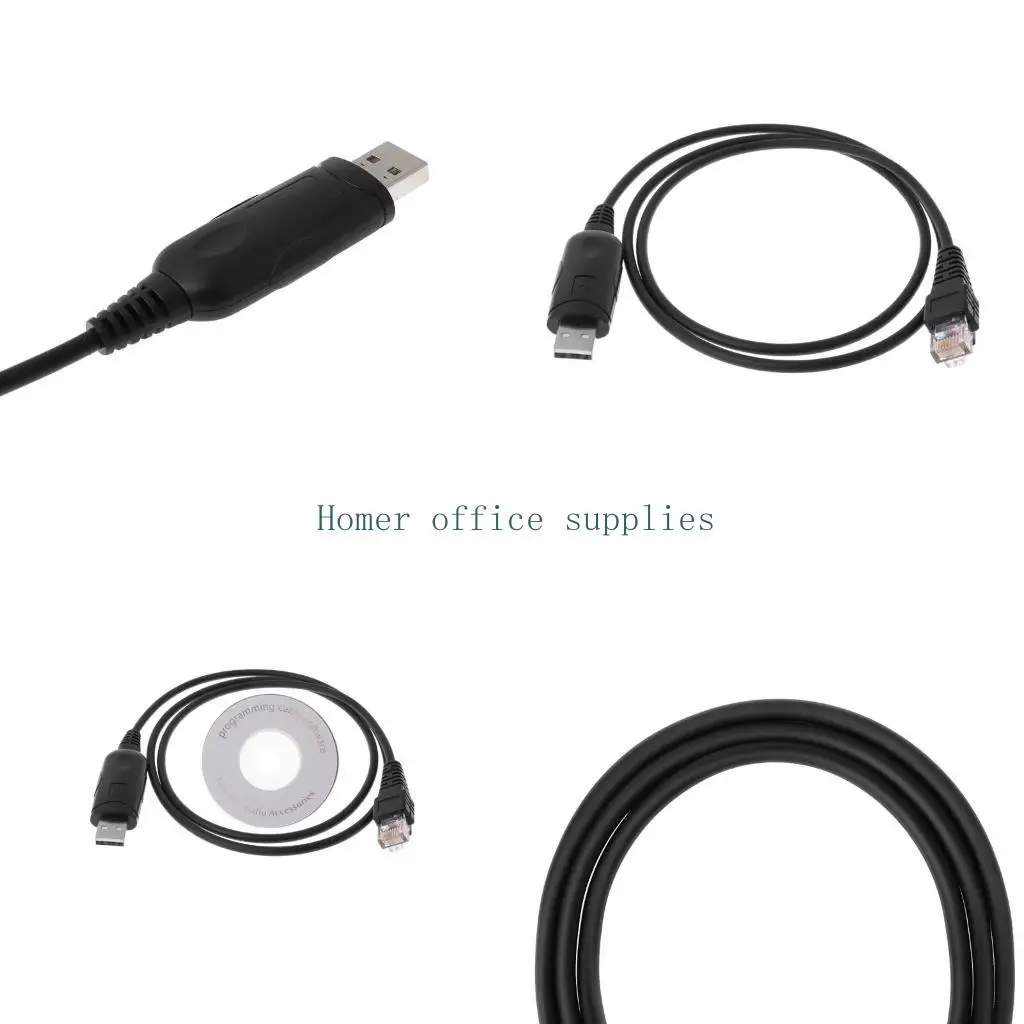 

K43B USB Programming Cable For Kenwood Radio NX-700 NX-800 NX-900 NXR-710 TM-271A