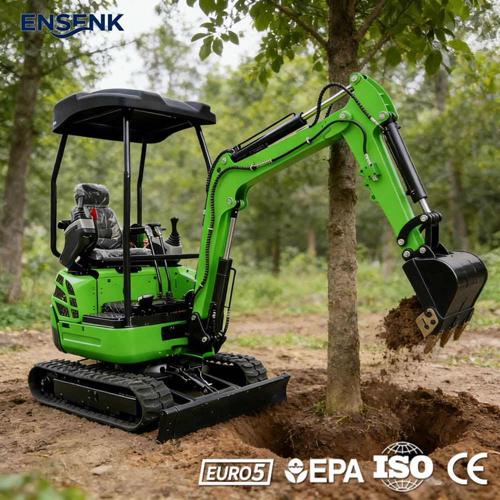 

Мини-экскаватор 1.0 т, 1.2 т, 1.5 т, 3.0 т с двигателем Kubota, стандарт EPA Euro 5, CE, прямые продажи от производителя, инструменты для землеройных работ