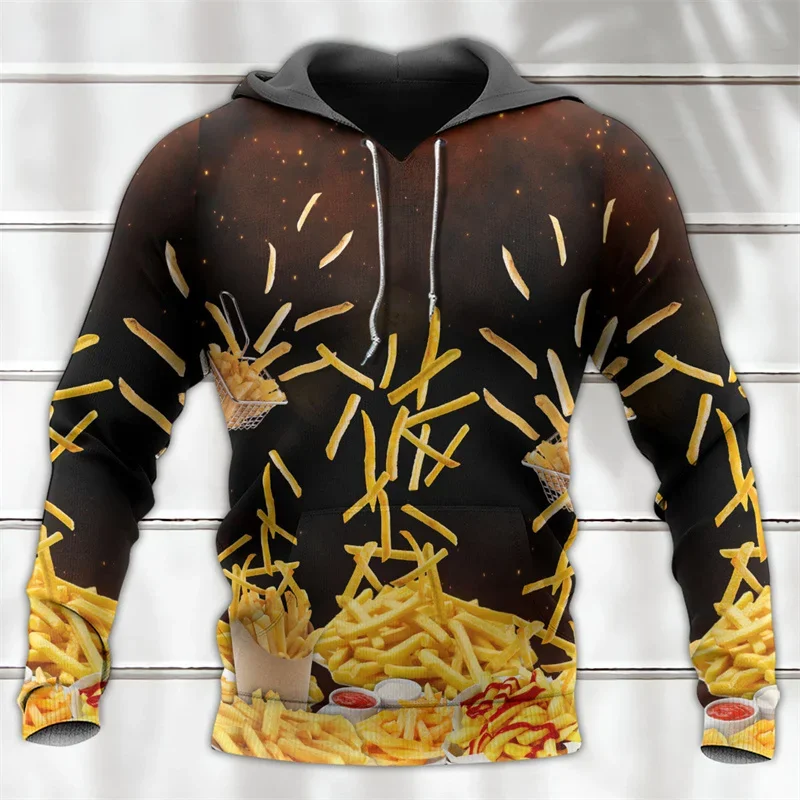 French Polynesia Hoodie Men And Women 3D National Flag Tribal Tattoo Sweatshirts Tahiti Hooded French Fried Potatoes Pullover