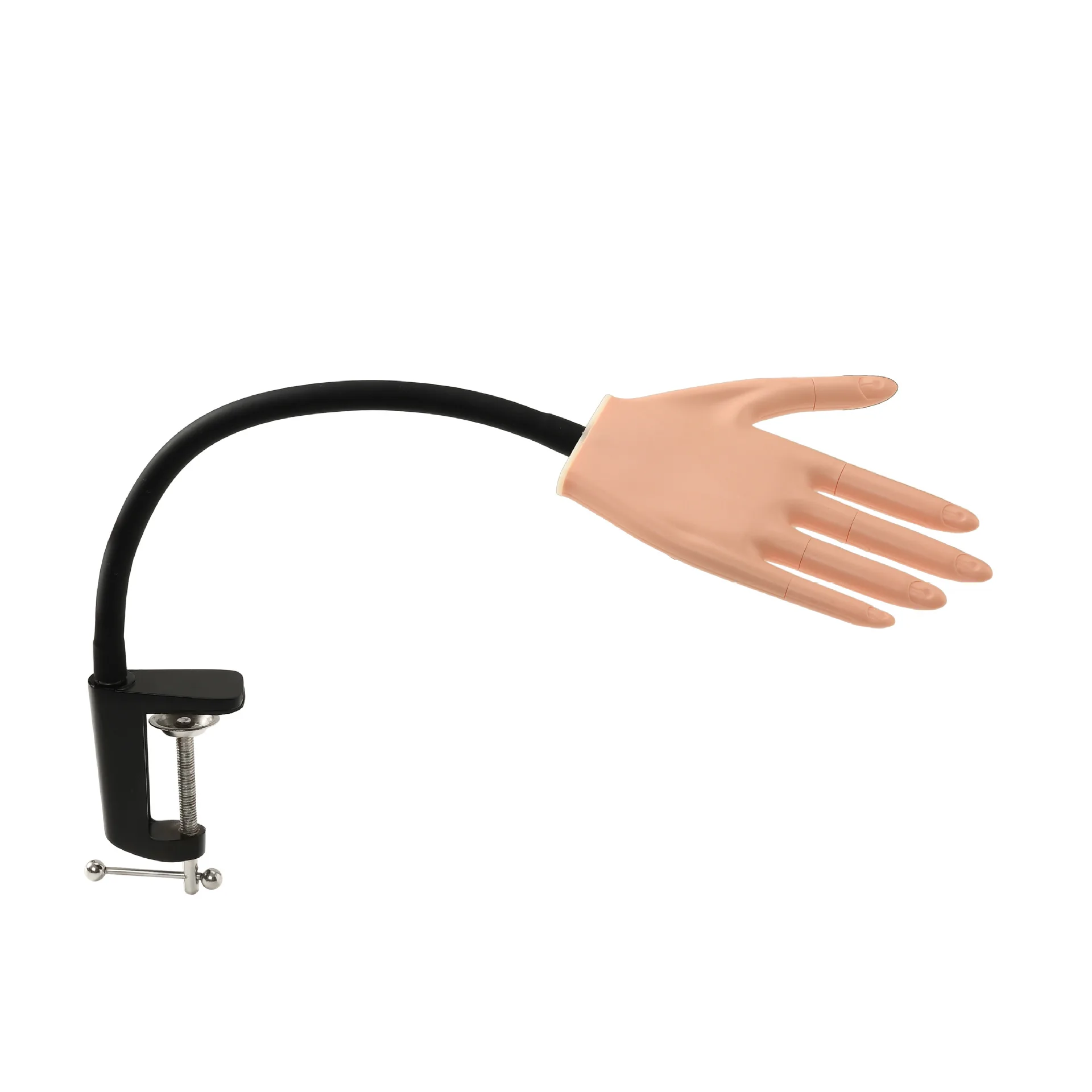 Nail Art Detachable Practice Prosthetic Hand Silicone Palm Finger Movable