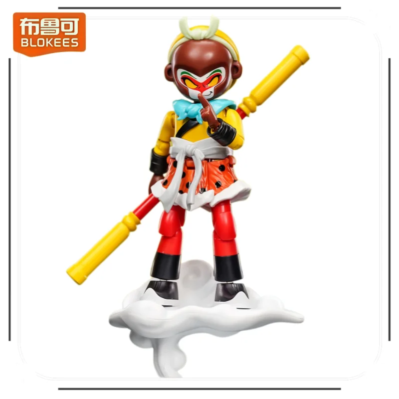Blokees Hero Infinity Classic Version Sun Wukong Journey to the West Articulated Assemble Building Block Figure Home Decoration