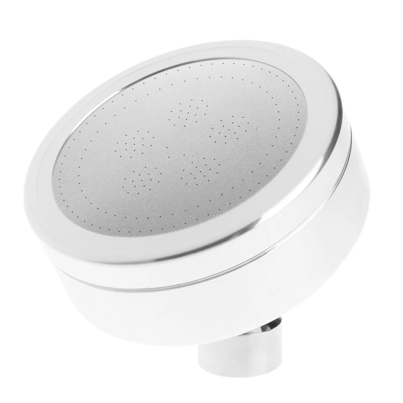 Cabeça de chuveiro pressurizada de alumínio, 3. bico de 2 polegadas, aspersor de banheiro para hotel