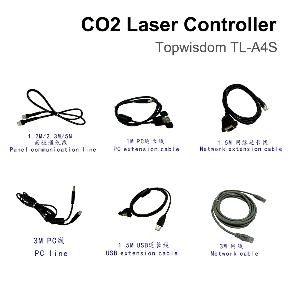 USGO CO2 Laser Topwisdom TL-A4S Controller 4 Axes Motion Control Rotary Cutting Carving for Co2 Laser Engraving Cutting