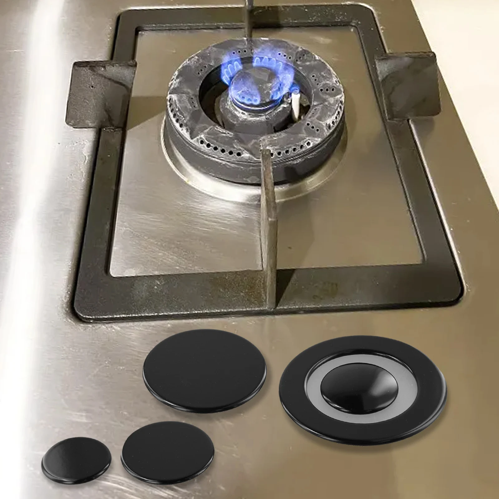 Burner Cap Stove for top Fire Cover Burner Accessories Reliable Functionality Resistant To Deformation for versatile Cooking