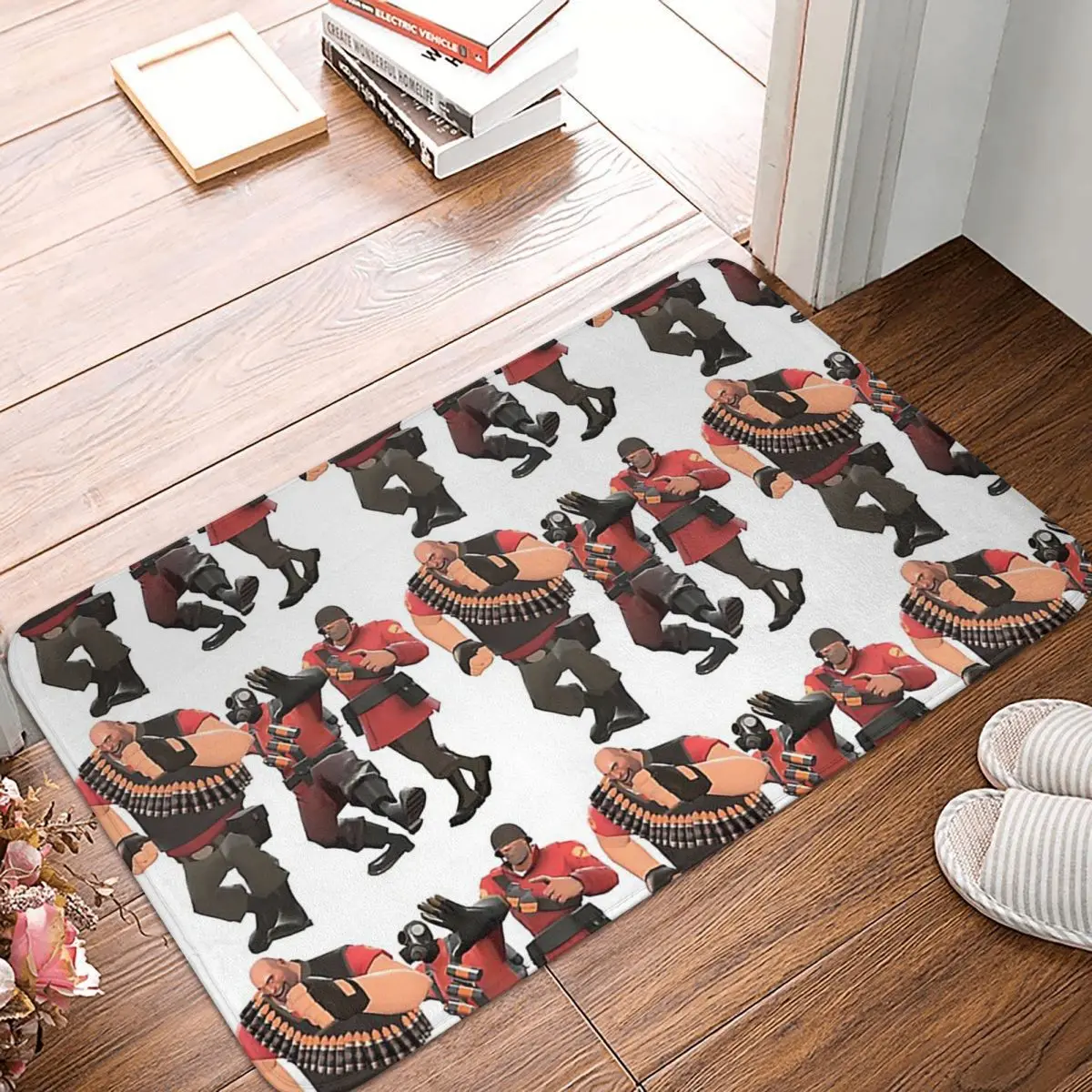 Team Fortress 2 - Conga Non-slip Doormat Floor Mat Sand Scraping Carpet Rug for Kitchen Entrance Home Balcony Footpad Mats