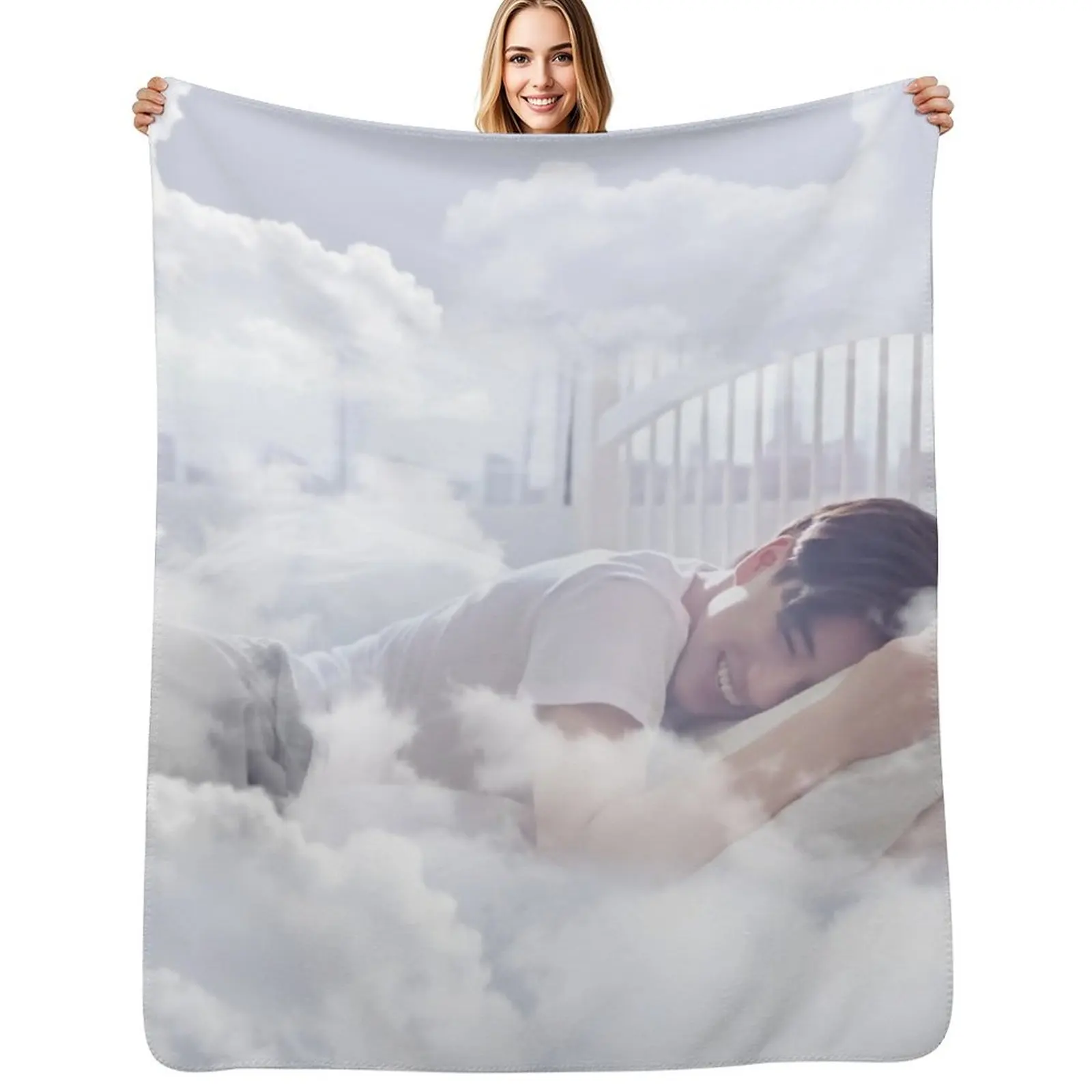 

Perth Tanapon Throw Blanket Air Conditioner Soft Blanket for Office Home