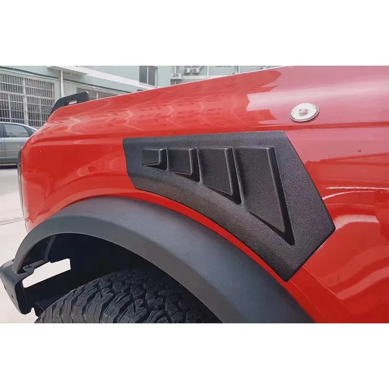 

Fit For Ford Bronco 2022+ Pattern Car Fender Side Air Vent Trim Cover Stickers Car Decoration Accessories