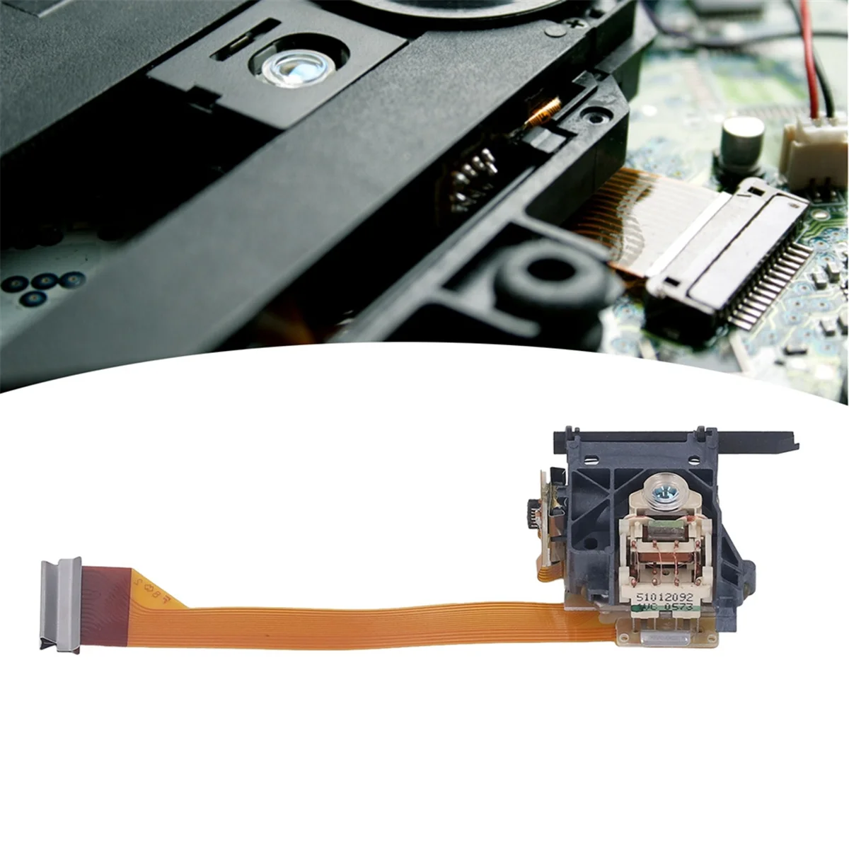 ABNJ Optical Pickup Laser Lens Laserkopf Ersatz für Fever Modul CD LF VAU1254 VAU1255 VAU1252