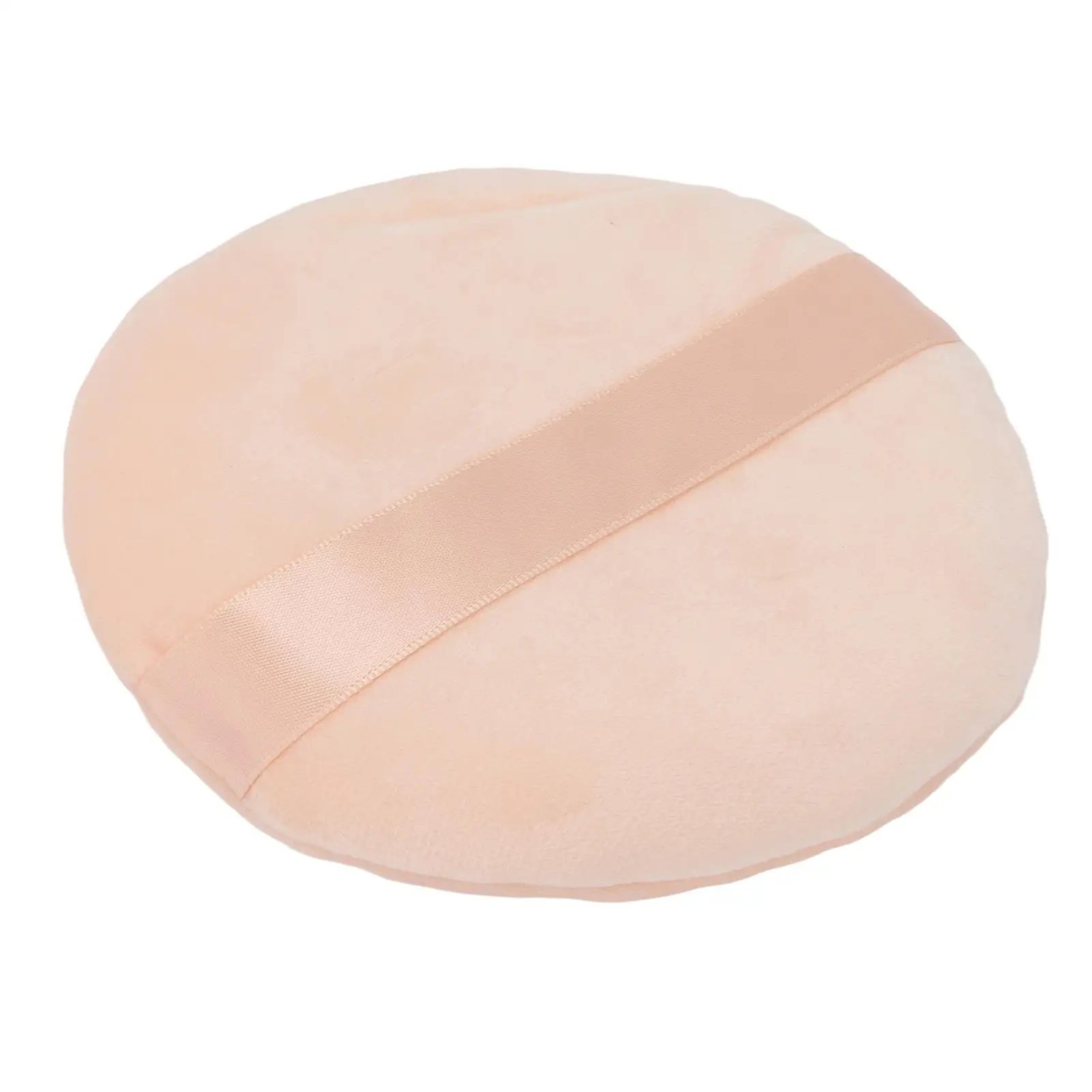 Ultra Large for body Powder Puff with Tape Handle for Makeup Application