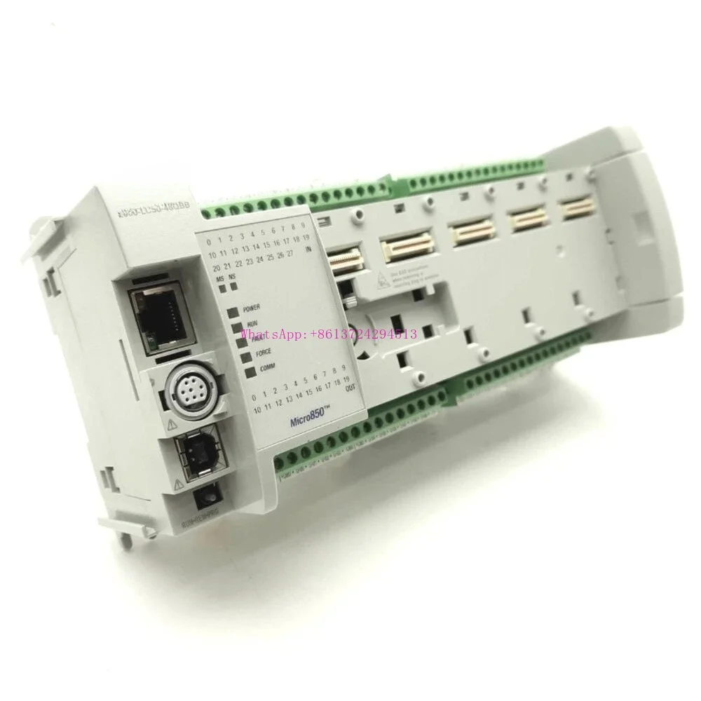 New Factory Sealed 2080-LC50-48QBB Micro850 PLC, 5-Slot, 48x I/O, Ethernet/IP, 24VDC 2080LC5048QBB Controller