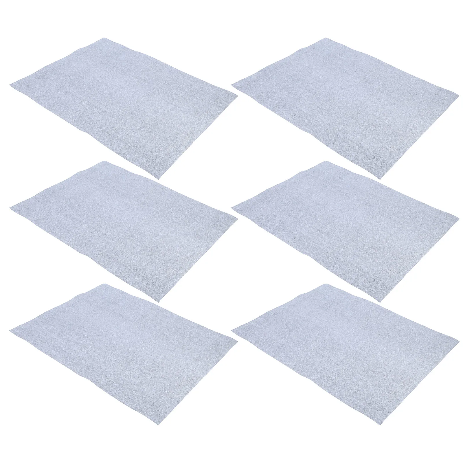 

6pcs Water Writing Cloth Reusable Calligraphy Mats Imitation Rice Paper Chinese Paintings Practice Supplies