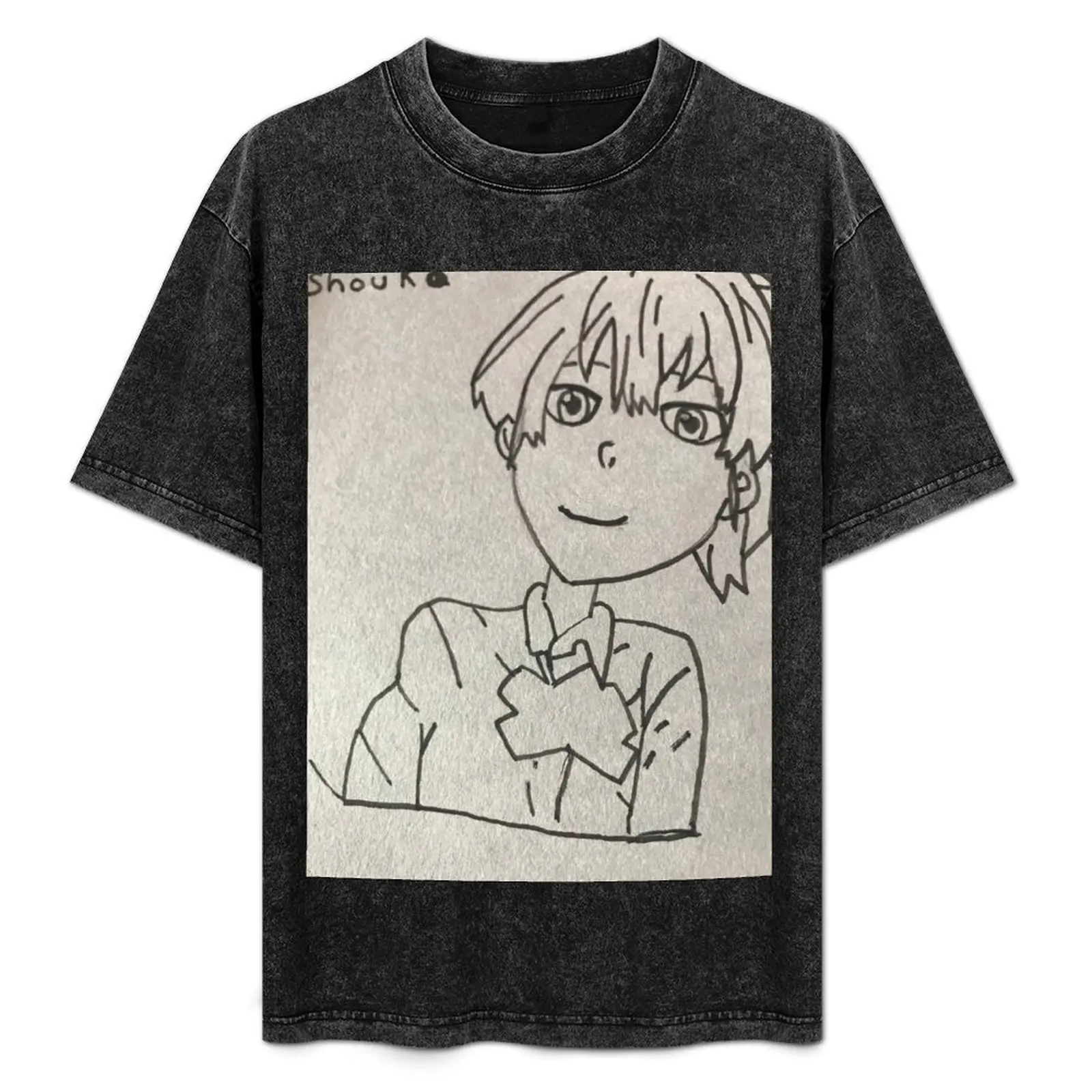 

Shouko Nishimiya (from a silent voice) by Ash T-Shirt Large Size Casual Tee Shirt