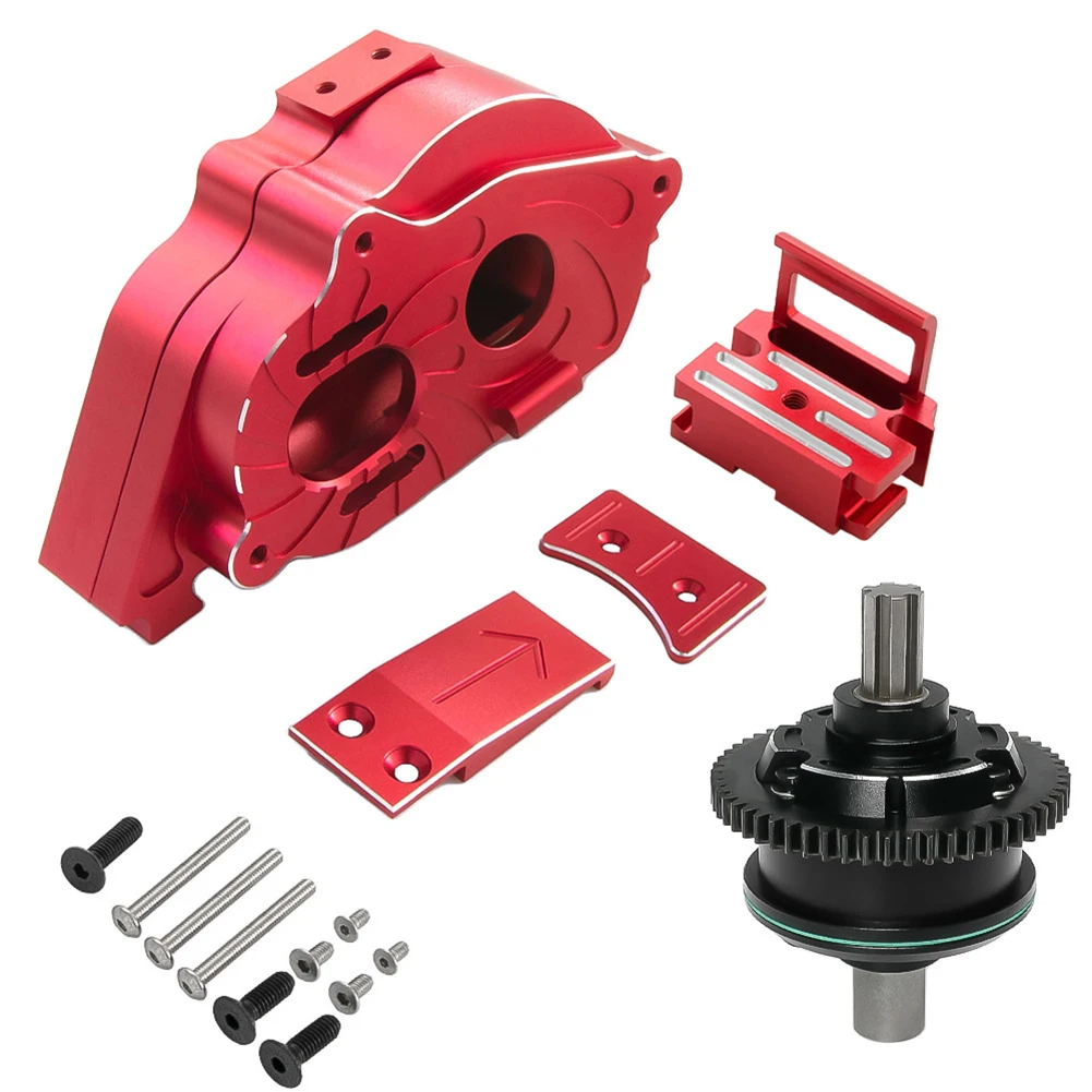 57T Metal Center Differential for Arrma 18 for 4x4 for 4s BLX and 110 KRATON for 4x4 for 4s V2 BLX Models Stable Power Transfer