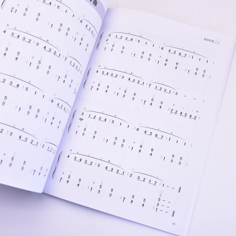 أغاني سعيدة للأطفال: موسيقى صفائح البيانو السهلة مع طبعة ملاحظات كبيرة! #5