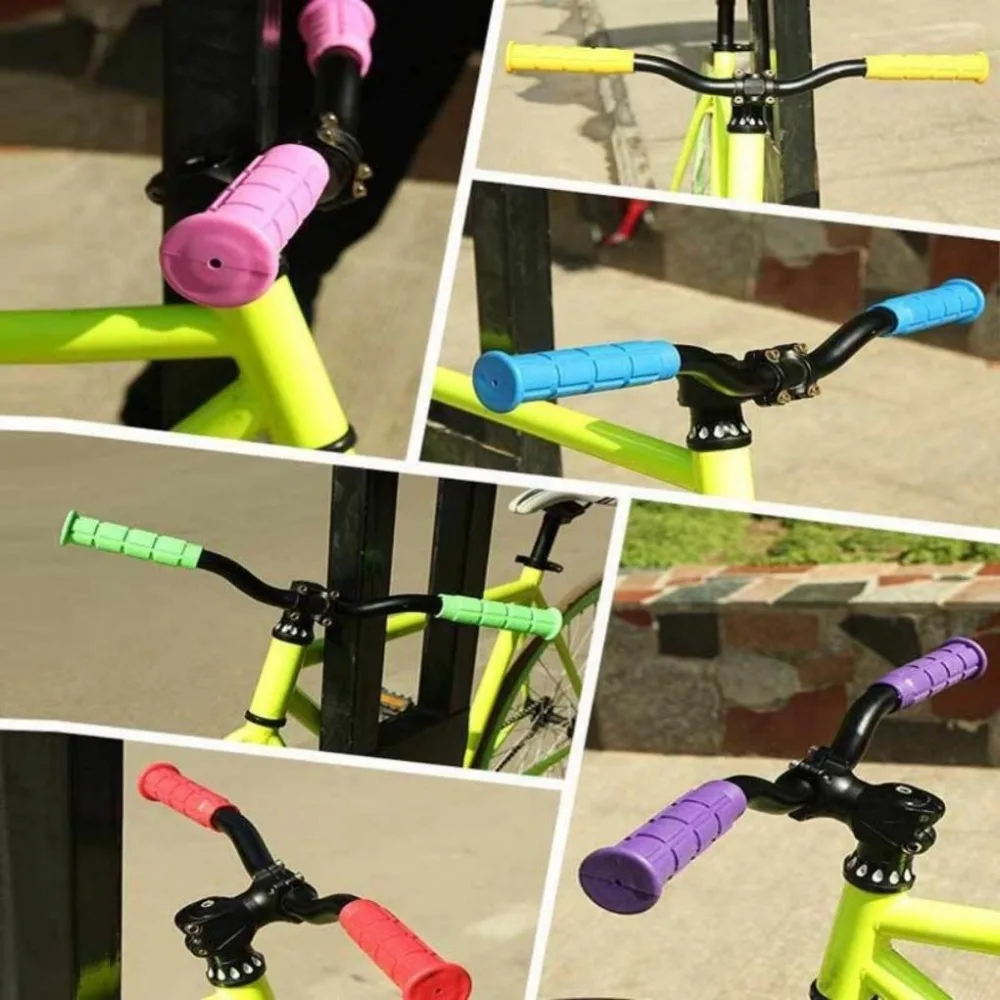 Rutschfeste Fahrradlenkergriffe aus Gummi für Fixed Gear, BMX, MTB und Mountainbikes – Fahrradzubehör – Detail 3