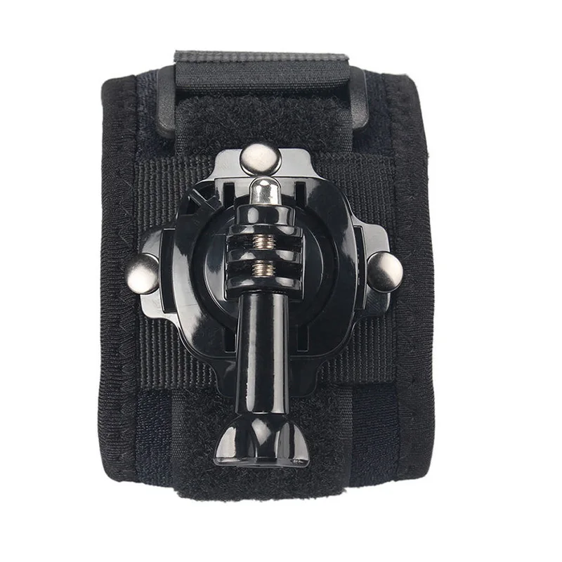 360 derajat tali pergelangan tangan sabuk lengan dudukan Tripod Untuk GoPro Hero 11 10 9 8 pita adaptor kepalan kamera untuk Aksesori GoPro