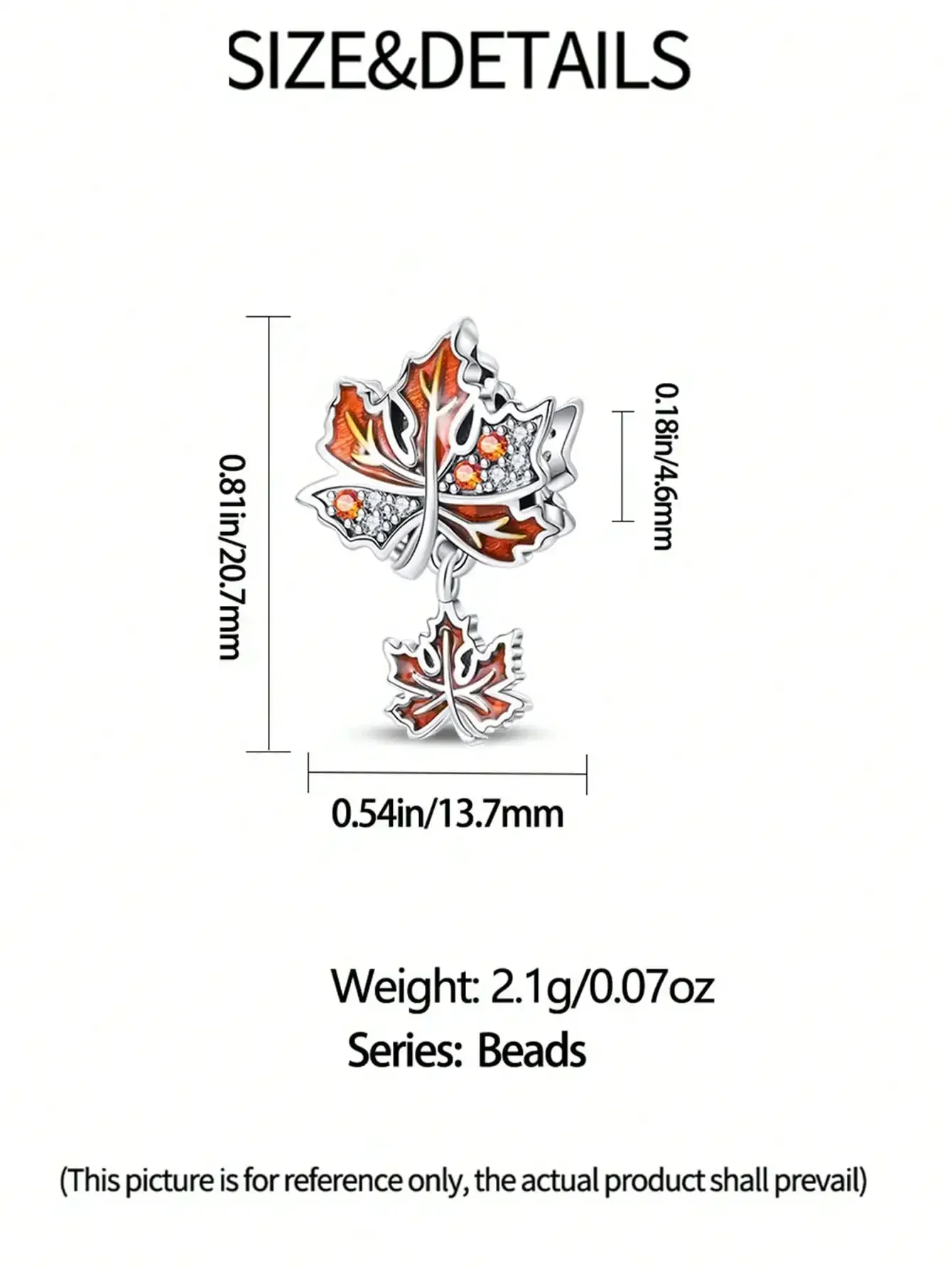 Autumn Pumpkin Squirrel Peacock Beads Charm Silver Plated Fit Charms Silver 925 Original Bracelet for Jewelry Making DIY Charm