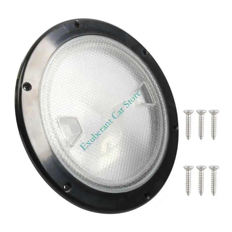 Rotating Lock 8 Inch Round Deck Inspection Access Hatches Cover ABS Material UV Resistant Suitable For Boats And Campers