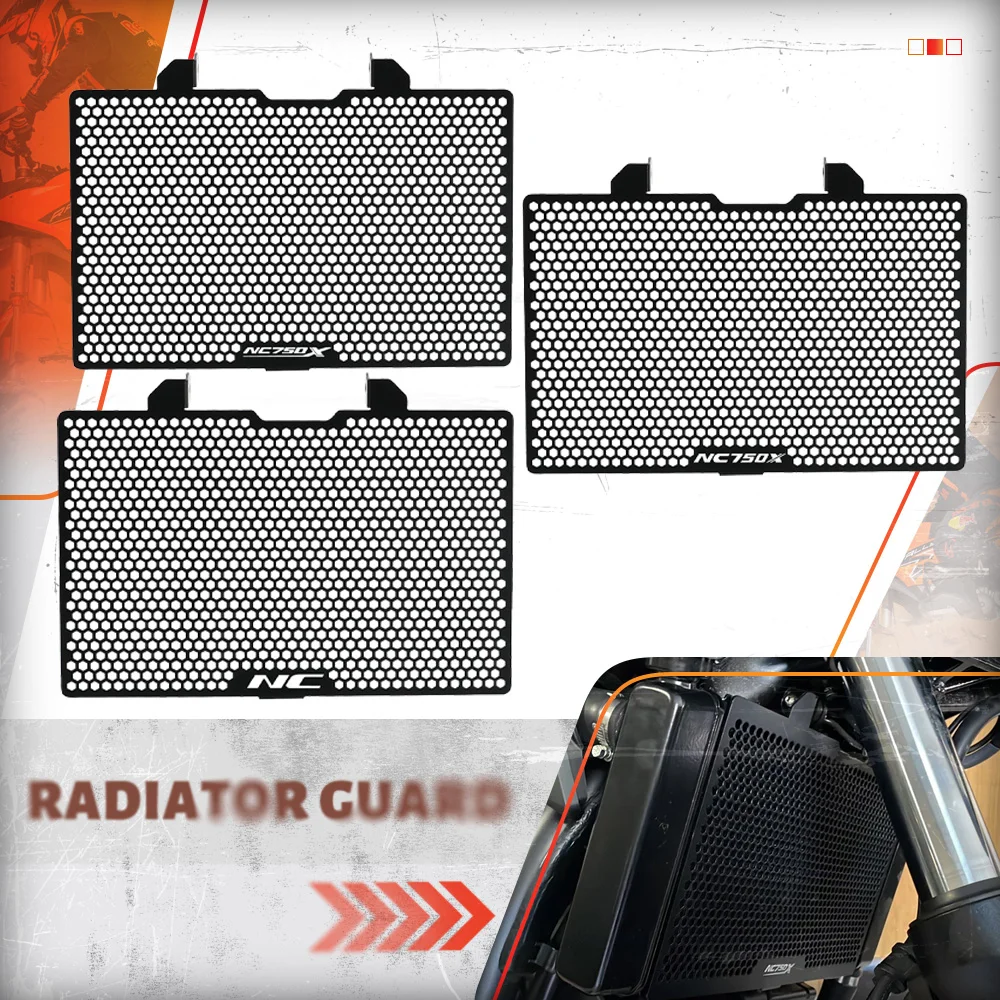 

2026 2025 Motorcycle Radiator Grille Grill Guard Cover Protector For HONDA NC750X NC700S NC700X NC750S Integra 700 Integra 750