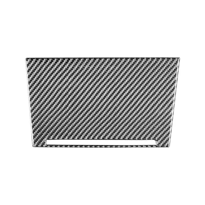 Car Front Storage Box Panel Trim Sticker Decorative Carbon Fiber For Skoda Octavia A7 2015-2020 Auto Accessories