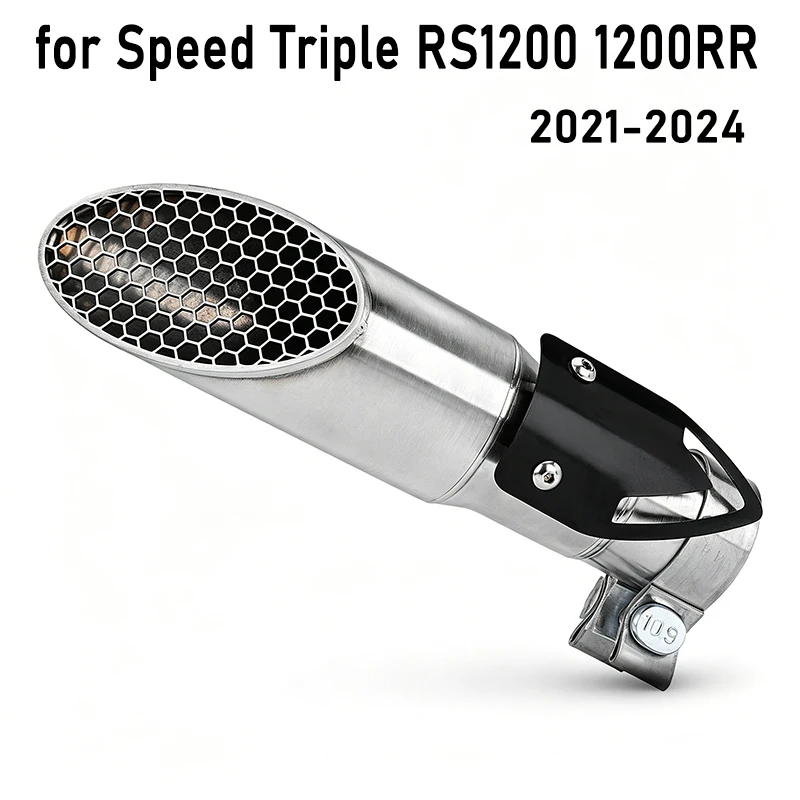 

Slip on Exhaust Muffler Pipe RS 1200 Muffler System Performance For Triumph Speed Triple RS1200 1200RR 2021-2023