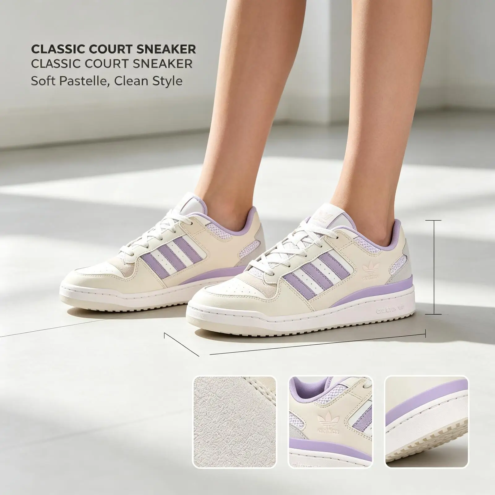 Adidas Flash Sale New  Originals Classic Court Sneakers for Men Women Casual Urban Walking Shoes Comfortable Non-Slip Breathable