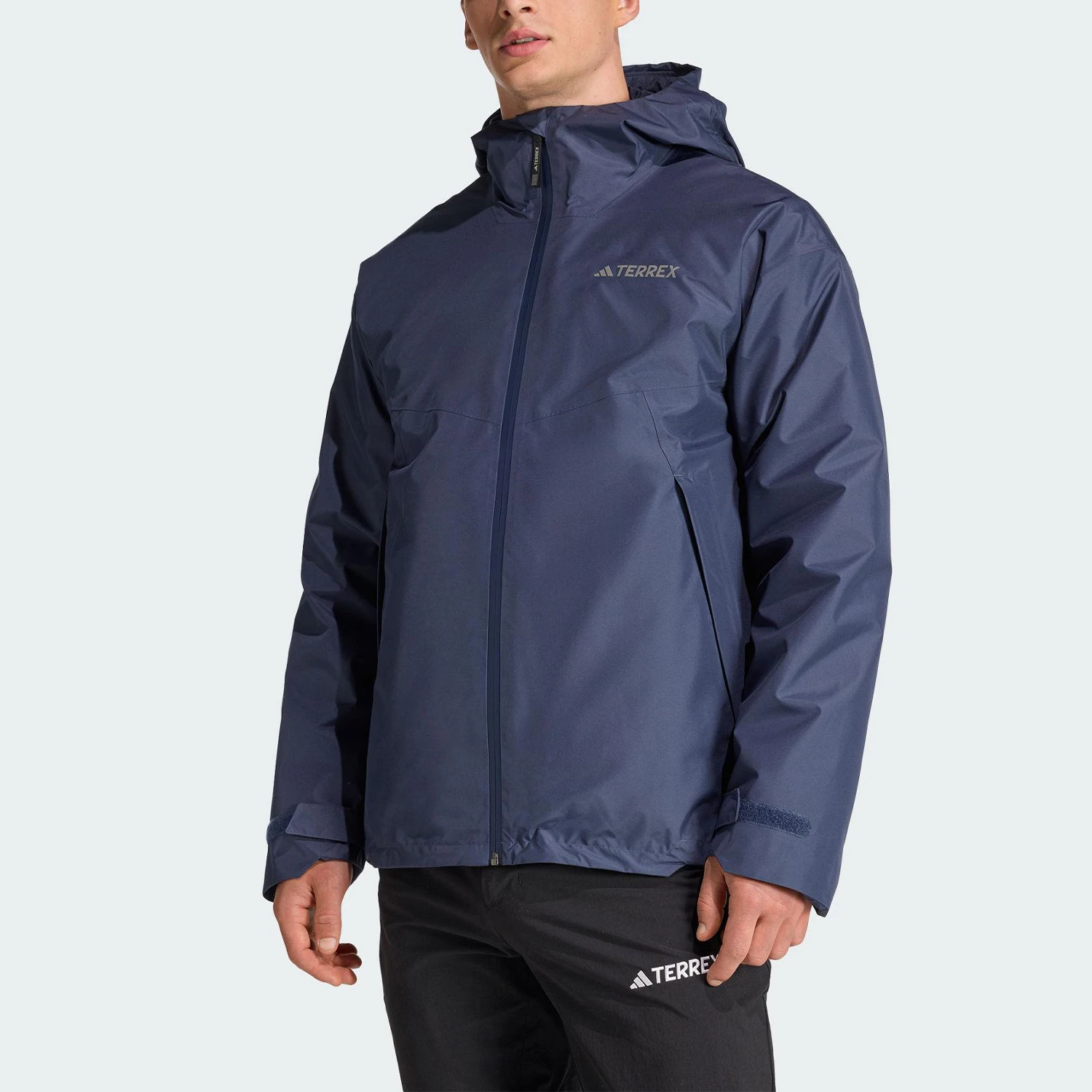 Adidas genuine Men's Outdoor Hoodie 3-in-1 Down Inner Jacket KC8489