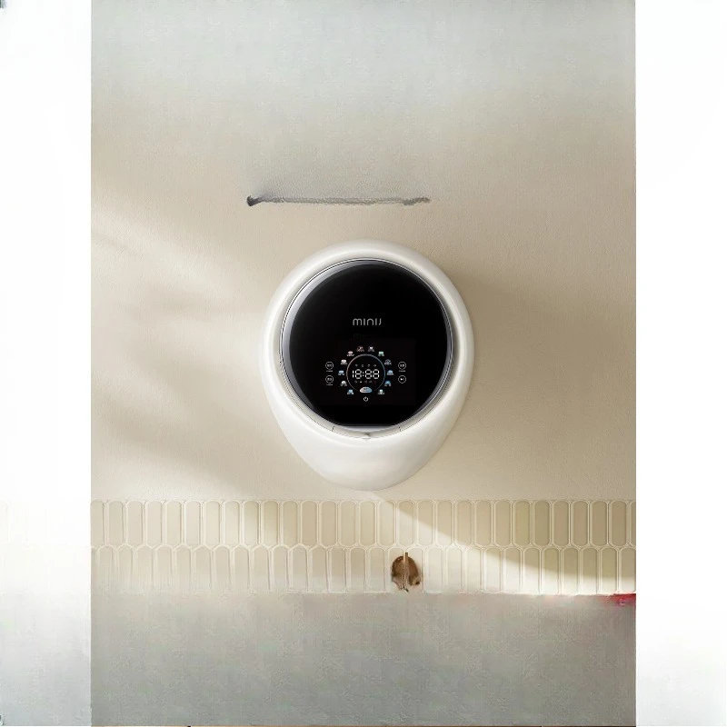 1.1Kg wall-mounted washing machine underwear underwear small ultra-thin washing and drying machine