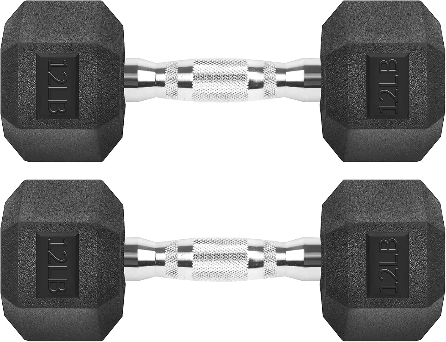 

Гантели с резиновым покрытием для силовых тренировок, не скатываются, удобно хранить