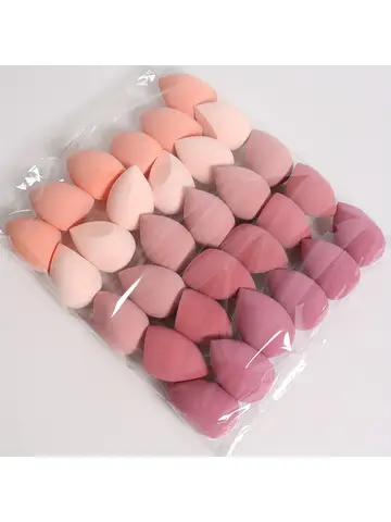7piece/18piece makeup sponge set, suitable for liquid BB cream powder application, makeup egg dry wet dual-use powder puff