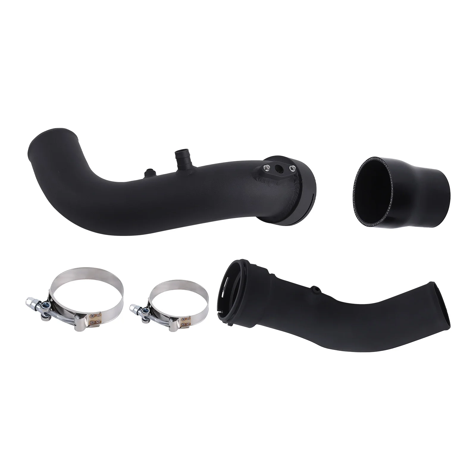 

Черный алюминиевый патрубок турбонаддува для BMW M135i N55 M235i M2 2012-16