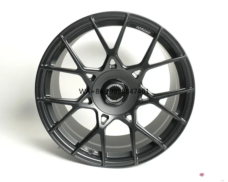 

18-22 Inch Deep Concave Flow Forged Wheel New Matte Black Alumin 40mm 25mm Offset Compatible for Porsche Cayenne 20mm